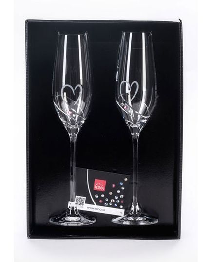 Свадебные бокалы Diamante Swarovski, изображение 2