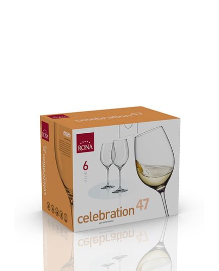 Набор из 6-ти бокалов для белого вина, серия Celebration, 470 мл, Rona, изображение 3