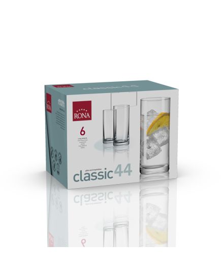 Набор из 6-ти стаканов для сока, серия Classic, 440 мл, Rona, изображение 3
