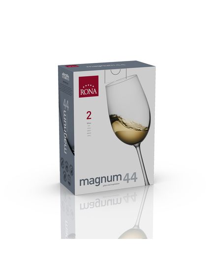 Набор из 2-х бокалов для белого вина, серия Magnum, 440 мл, Rona, изображение 3