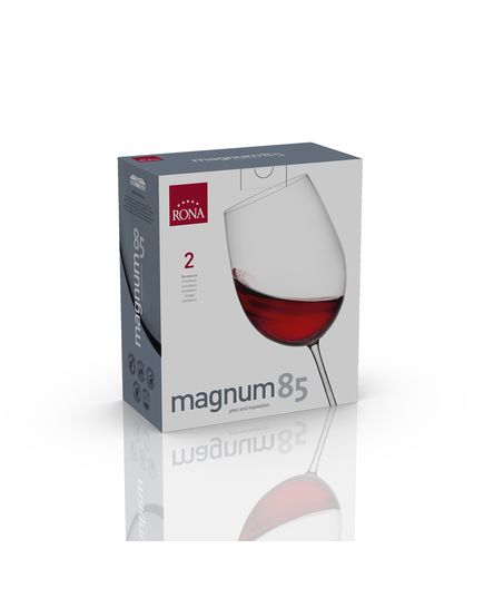Набор из 2-х бокалов для Бордо, серия Magnum, 850 мл, Rona, изображение 3