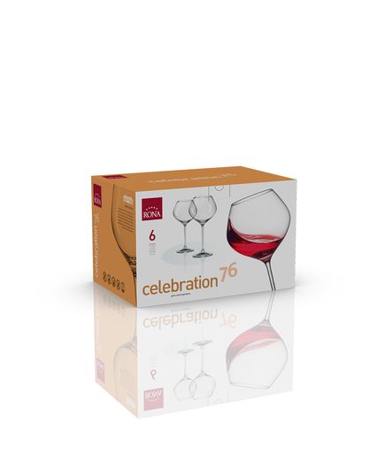 Набор из 6-ти бокалов для Бургундии, серия Celebration, 760 мл, Rona, изображение 3