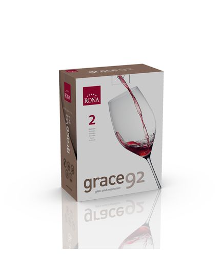 Набор из 2-х бокалов для Бордо, серия Grace, 920 мл, Rona, изображение 3